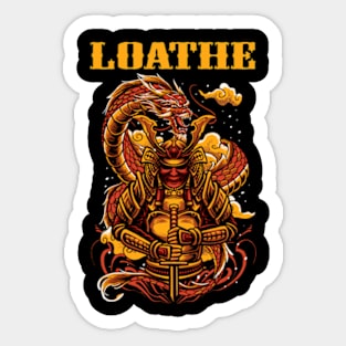 LOATHE MERCH VTG Sticker